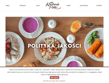Tablet Screenshot of kuchniapolki.pl